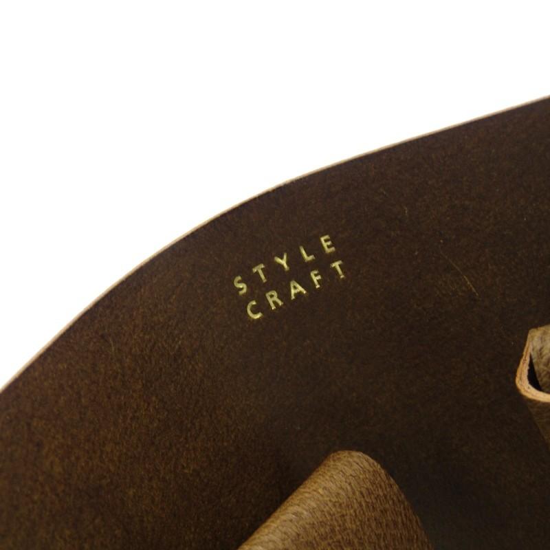 未使用 STYLE CRAFT スタイルクラフト 二つ折り財布 PURSE ゴート ヌメ 