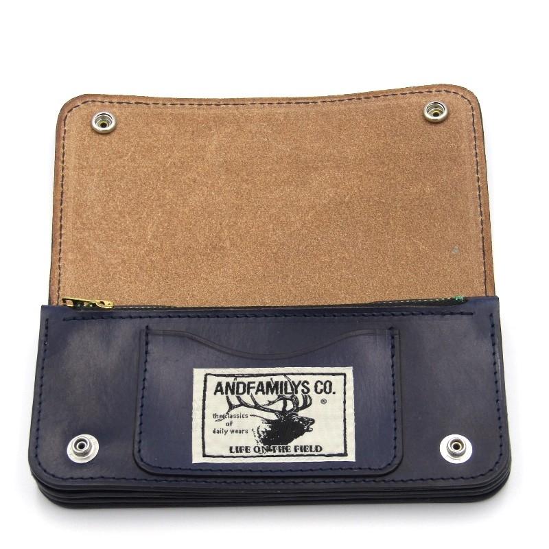 美品 ANDFAMILYS アンドファミリー 長財布 SP-17052 TRACKER