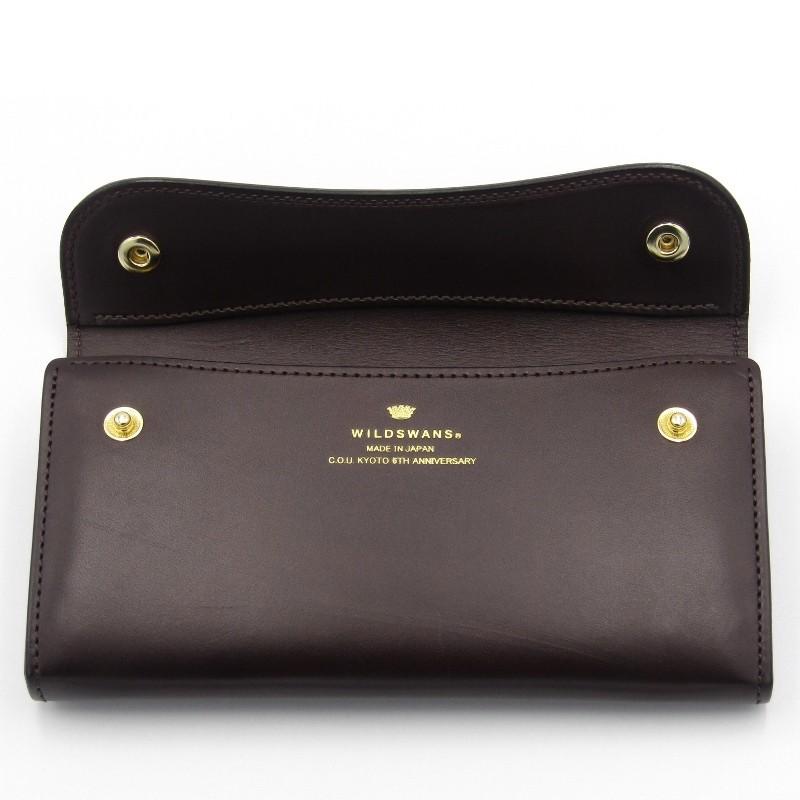 良品 WILDSWANS ワイルドスワンズ 長財布 WAVE ウェイブ 京都6周年 