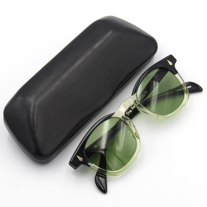リアルマッコイズ サングラス GEYSER 純正ケース付き JOE McCOY SUNGLASSES / GEYSER BLACK FRAME – The Real McCoy's