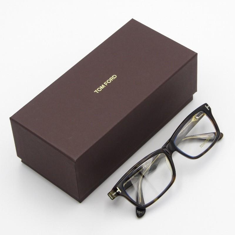 TOM FORD 未使用 トムフォード メガネフレーム TF5146 56B スクエア 