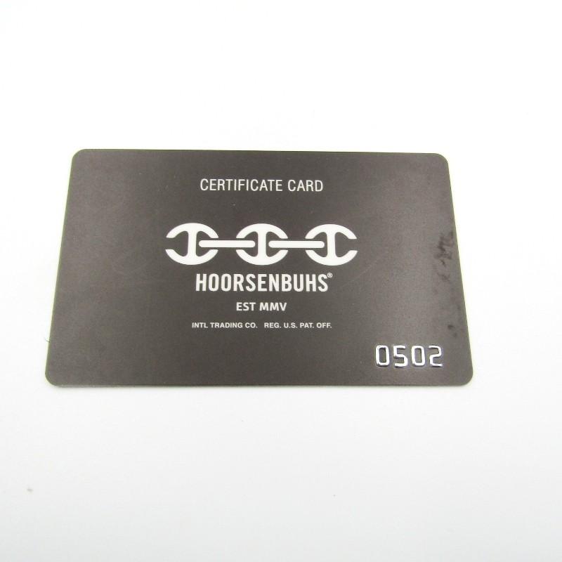 HOORSENBUHS ホーセンブース 長財布 Leather Wallet エンボス 型 HOORSENBUHS ホーセンブース 長財布 Leather Wallet エンボス 型