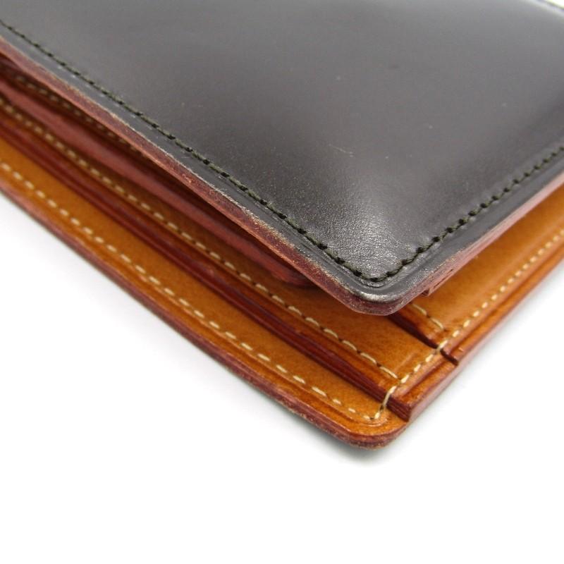 GANZO ガンゾ 大型 二つ折り財布 シンブライドル 57188 THIN