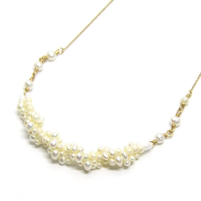 Agete アガット ネックレス 淡水パール ビーズ K10 アコヤパール ケシパール ランダム 中古 クラシック 通販 Yahoo ショッピング