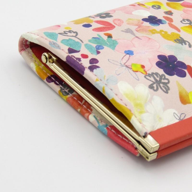 【未使用】 ポールスミス 長財布 花柄 近年モデル 付属品 Paul Smith 未使用 ポールスミス 長財布 フラワー がま口 総柄