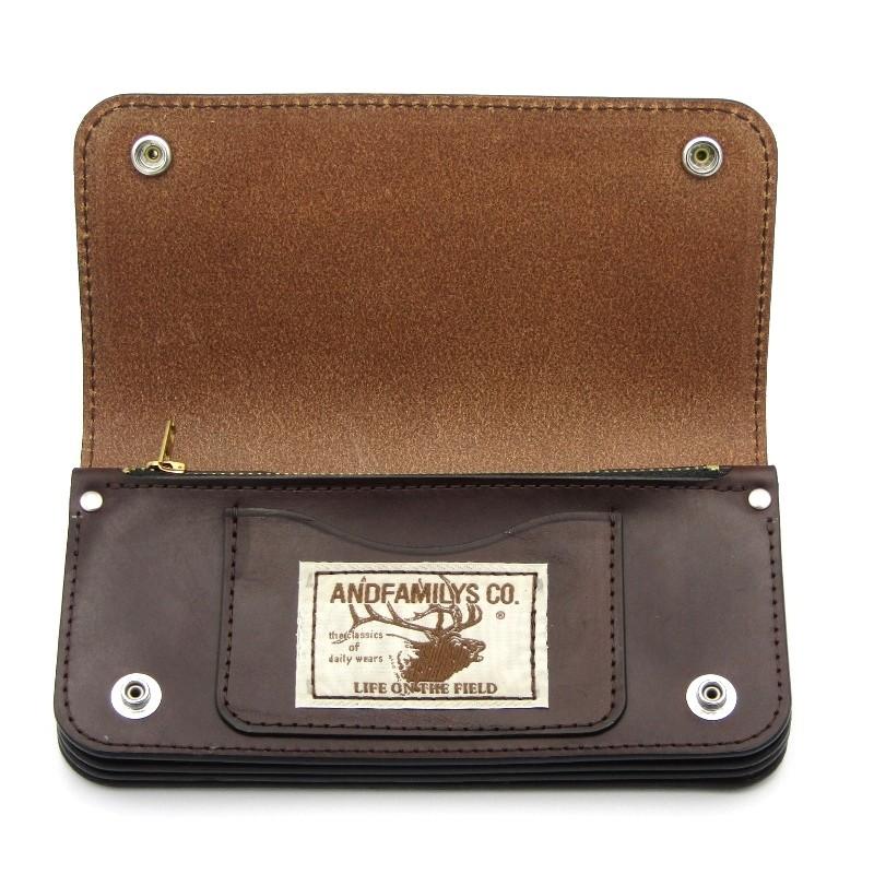 未使用 ANDFAMILYS アンドファミリー 長財布 SP-19051 TRACKER WALLET 