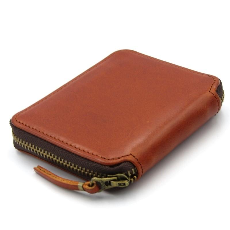美品 SLOW スロウ ミニ財布 Herbie round short wallet SO7371 