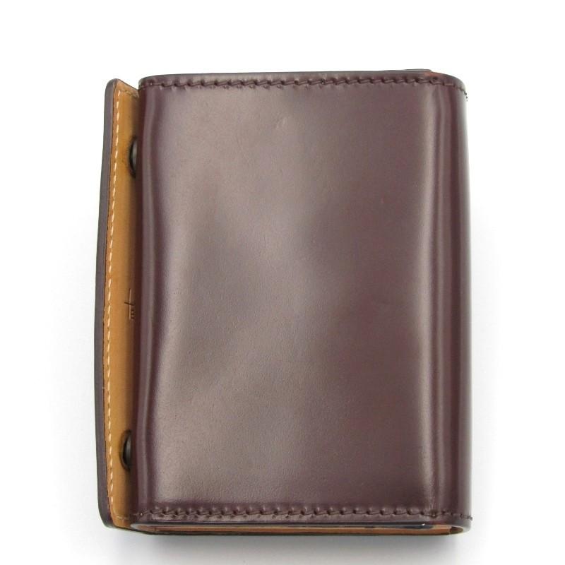 財布 エムピウ M＋ コードバン ミッレフォッリエⅡ チョコ