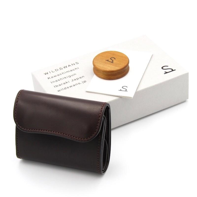 未使用 WILDSWANS ワイルドスワンズ 三つ折り財布 準定番品 シェル 