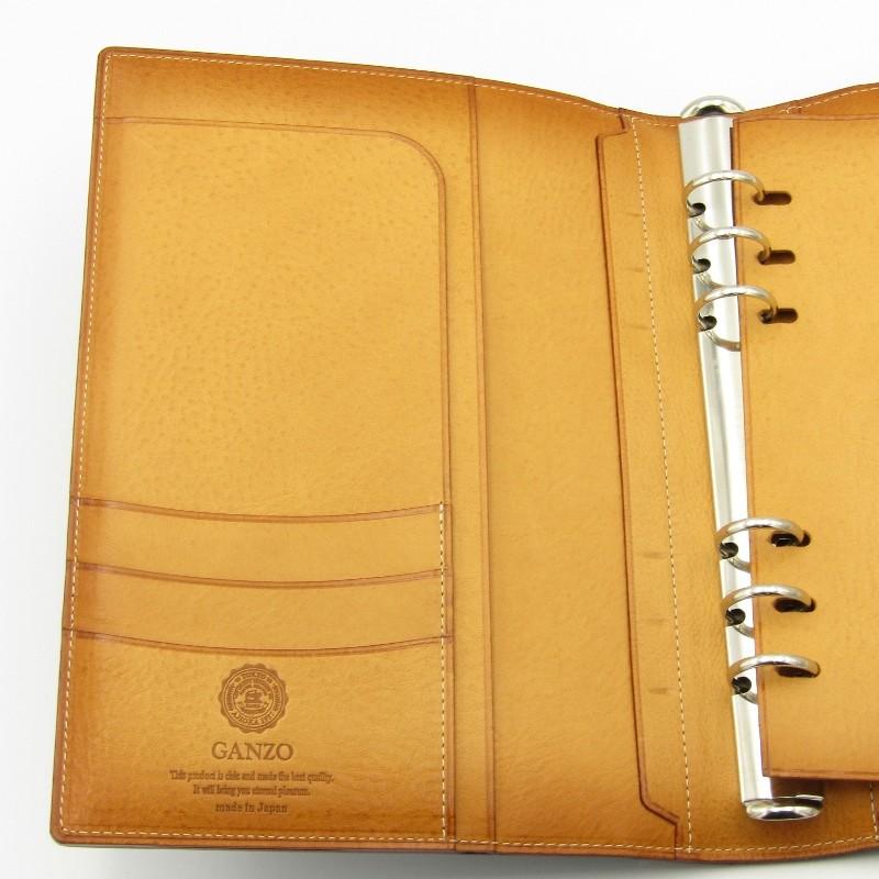 GANZO 美品 ガンゾ システム手帳 シンブライドル A5サイズ THIN GANZO 美品 ガンゾ システム手帳 シンブライドル A5サイズ THIN