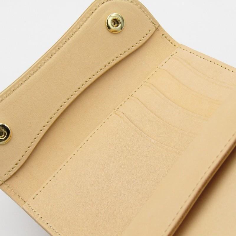 WILDSWANS 未使用 ワイルドスワンズ 三つ折り財布 BYRNE サドル