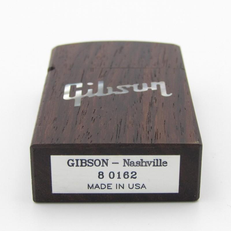 美品 ZIPPO ジッポー GIBSON W-1 ギブソン パールインレイ