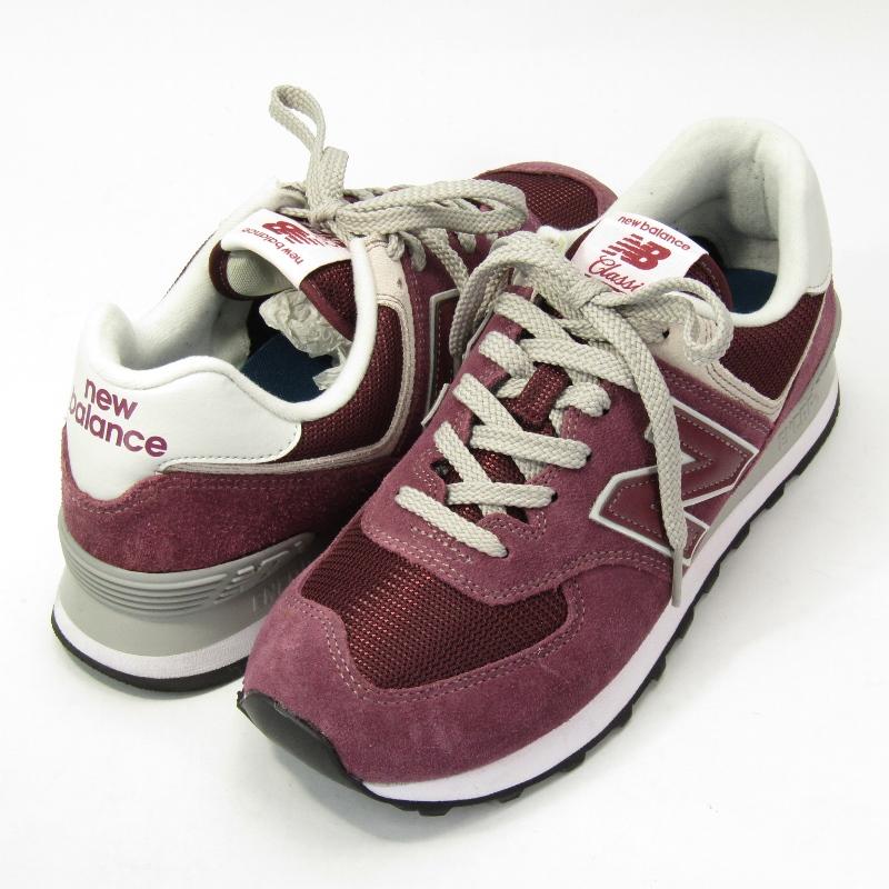 new balance ニューバランス ML574 EGB ランニングシューズ ENCAP Dウィズ ベトナム製 バーガンディ 26cm