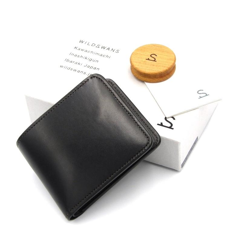 良品 WILDSWANS ワイルドスワンズ 二つ折り財布 GROUNDER サドルプル