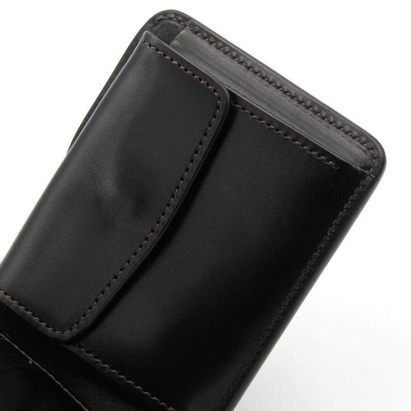 【良品✨】ワイルドスワンズ 二つ折り財布 グラウンダー サドルプルアップ 黒 選べるノベルティ付】 ワイルドスワンズ サドルプルアップ グ