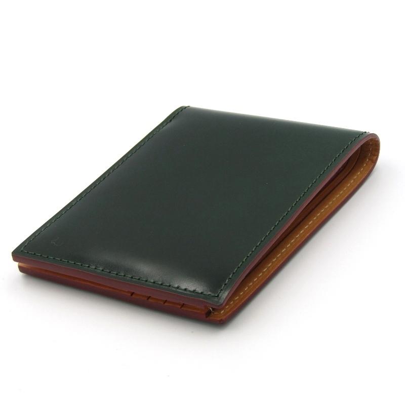 GANZO 良品 ガンゾ 二つ折り財布 コードバン 純札入れ CORDOVAN 国産 