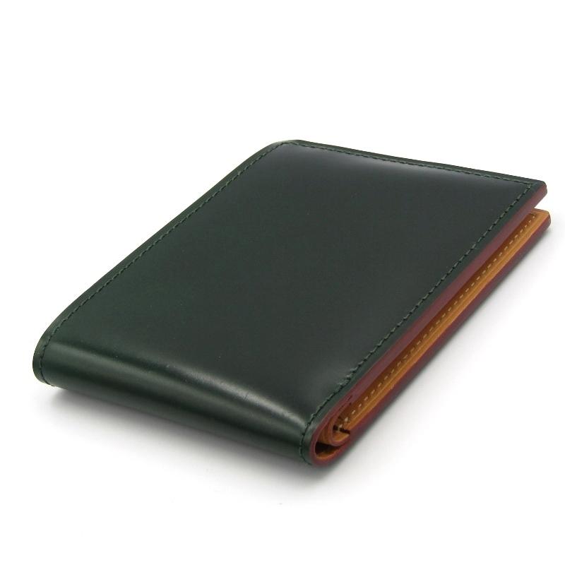 GANZO 良品 ガンゾ 二つ折り財布 コードバン 純札入れ CORDOVAN 国産 