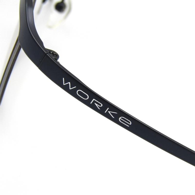 未使用 WORKe / 999.9 ワーク フォーナインズ メガネフレーム W-4 