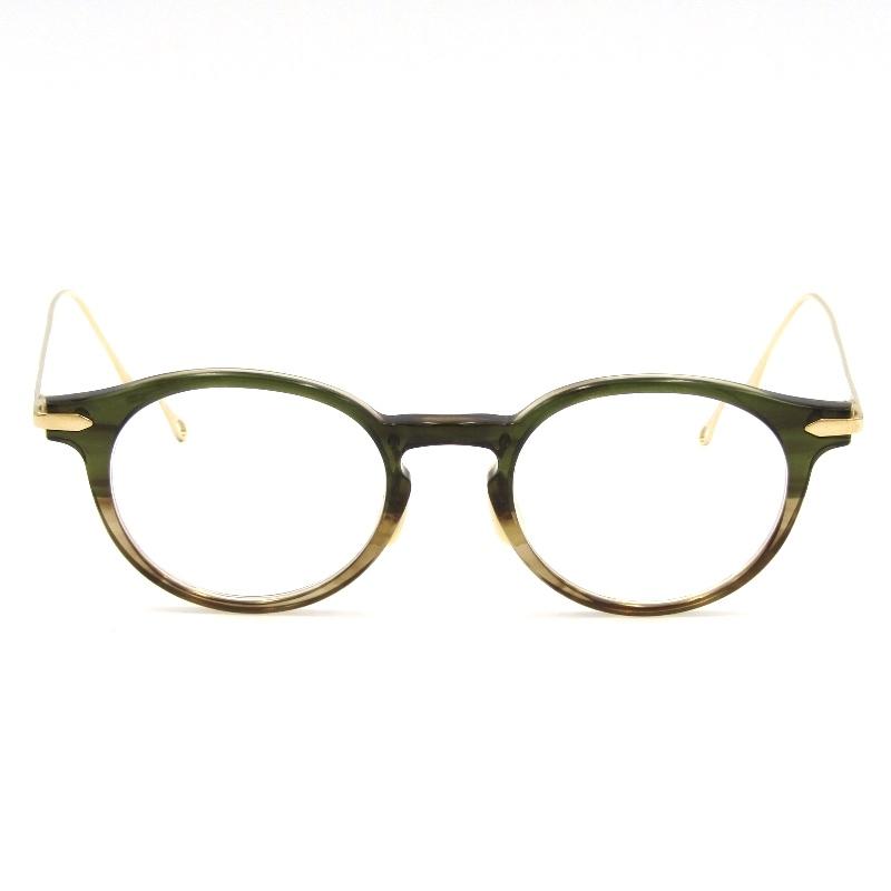 【ほぼ未使用】エナロイド　サングラス　クリアベージュ　グリーン　EnaLloid ほぼ未使用】エナロイド サングラス クリアベージュ グリーン