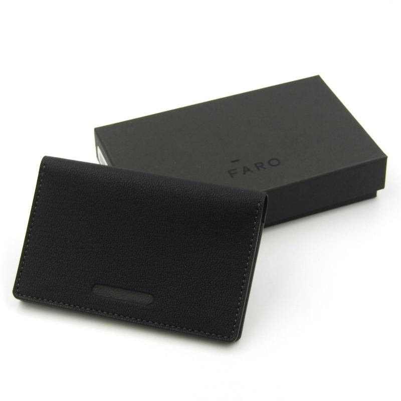 FARO 未使用 ファーロ 名刺入れ F2031S201 Business Card Case