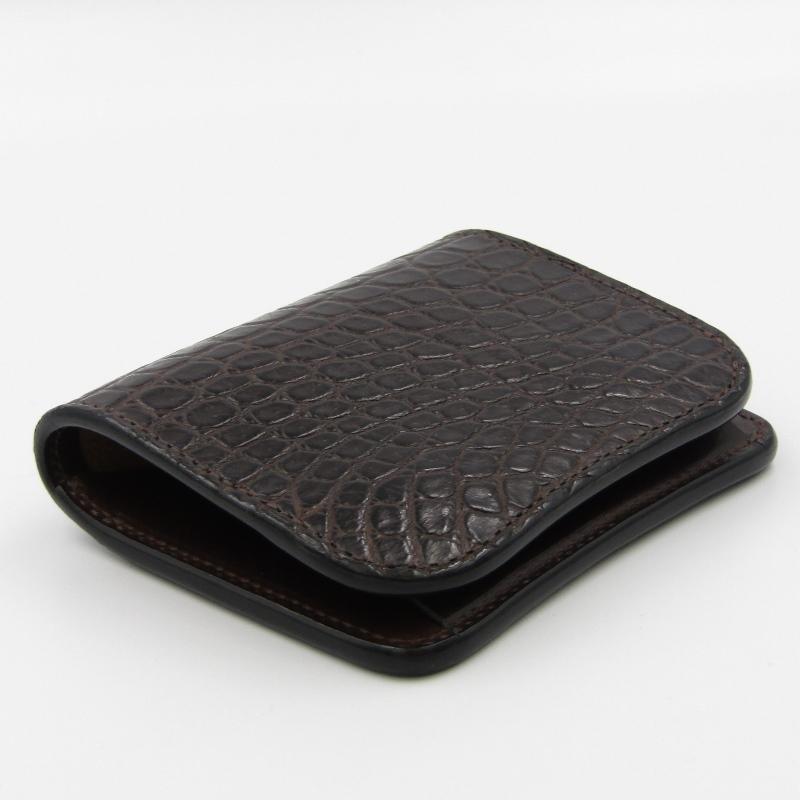 ワイルドスワンズ パームv2 クロコ 新品未使用 WILDSWANS 未使用 ワイルドスワンズ 二つ折り財布 クロコ PALM