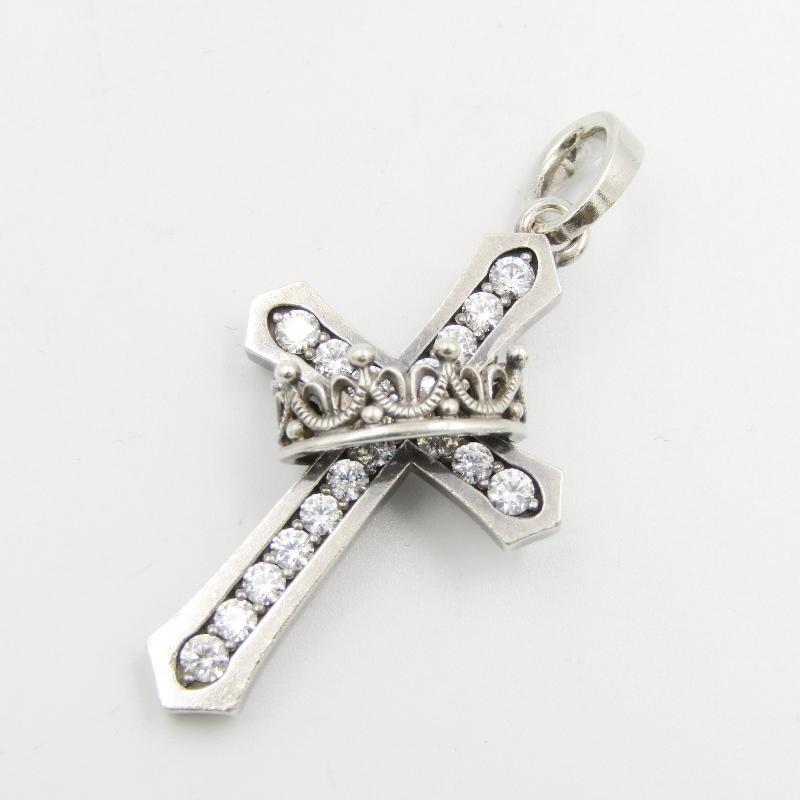 JUSTIN DAVIS ジャスティンデイビス ペンダント SPJ122-1 Cross with Crown Pendant クロス