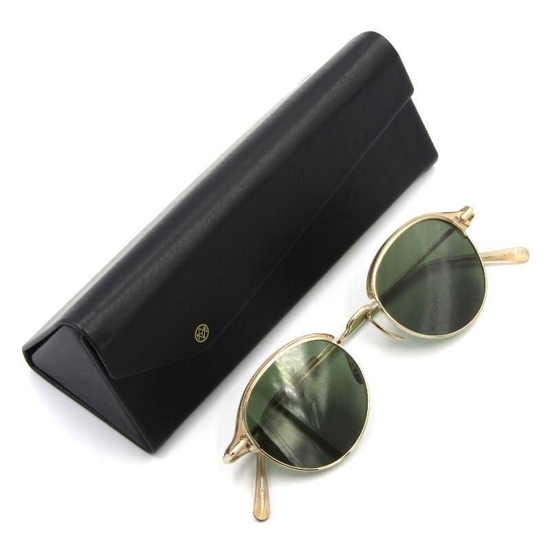 ayame  アヤメ眼鏡　ビーニー　47サイズ　ブラック・ゴールド ayame2024EC_BEANIE_LBR_COGY_1_