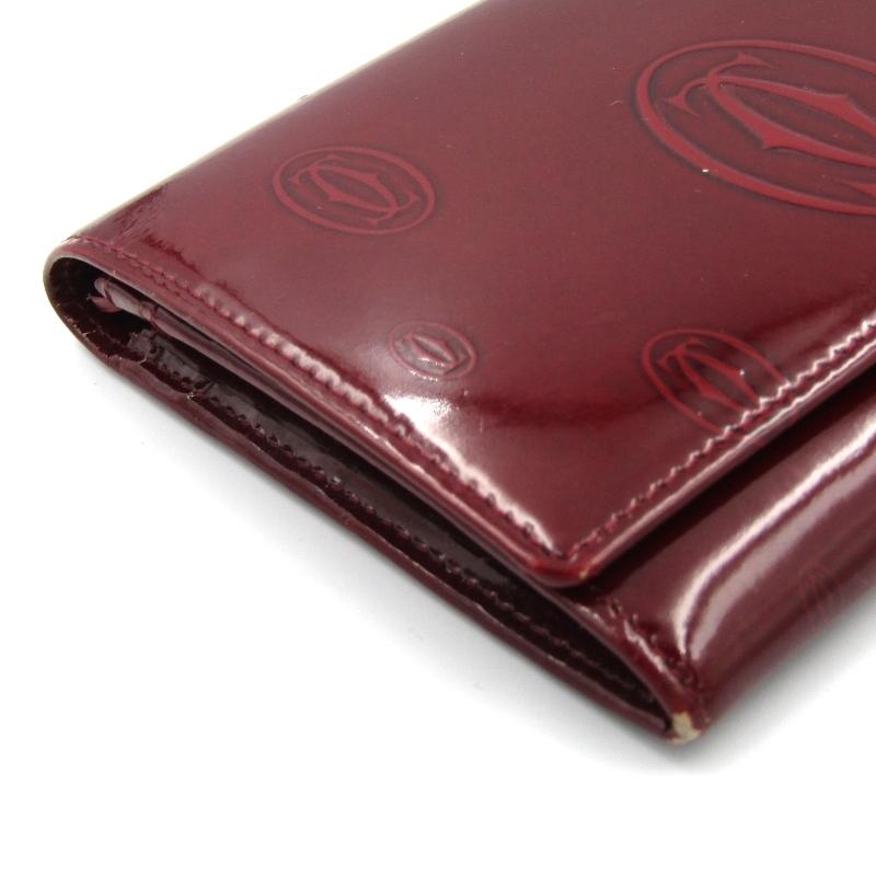 【Cartier】カルティエ　二つ折り財布　ハッピーバースデー　エナメル　赤 楽天市場】【財布】Cartier カルティエ ハッピーバースデー