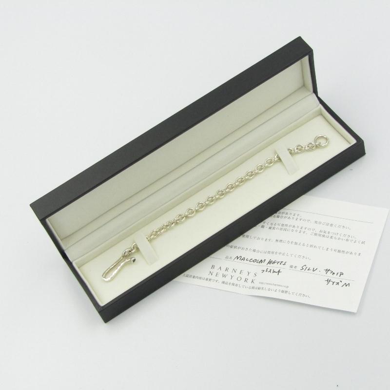 美品 MALCOLM BETTS マルコムベッツ ブレスレット チェーン 美品 MALCOLM BETTS マルコムベッツ ブレスレット チェーン