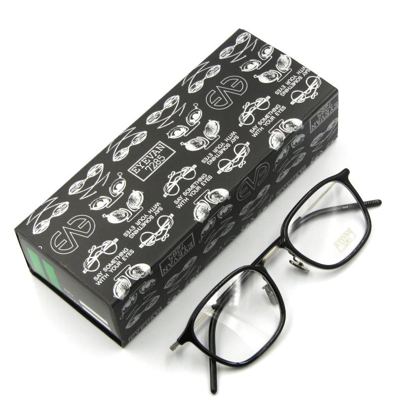 未使用 EYEVAN7285 アイヴァン アイバン メガネフレーム 565 スクエア  