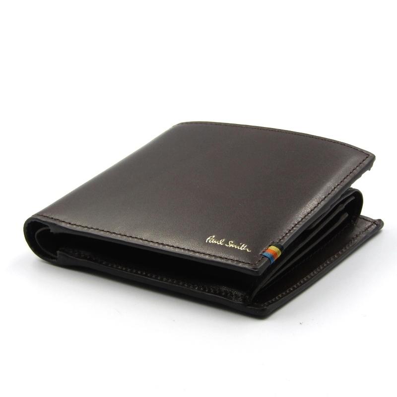 Paul Smith マルチストライプタブ 二つ折り財布 折り財布 Paul Smith マルチストライプタブ 二つ折り財布 折り財布
