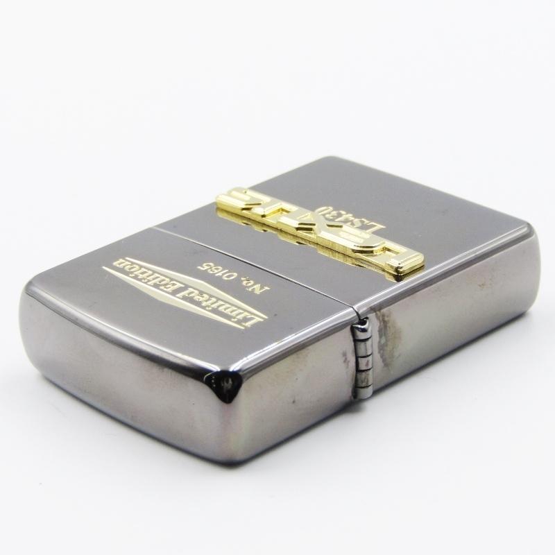 美品 ZIPPO ジッポー オイルライター LEXUS LS430 レクサス メタル