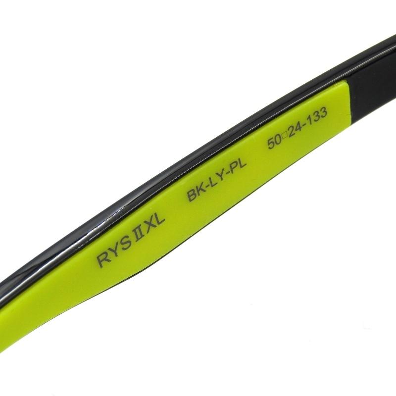 美品 Eyevol アイヴォル サングラス RYS II XL BK-LY-PL ライス2