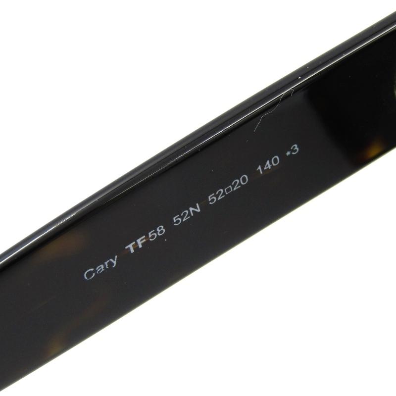 TOM FORD 未使用 トムフォード サングラス CARY TF58 52N