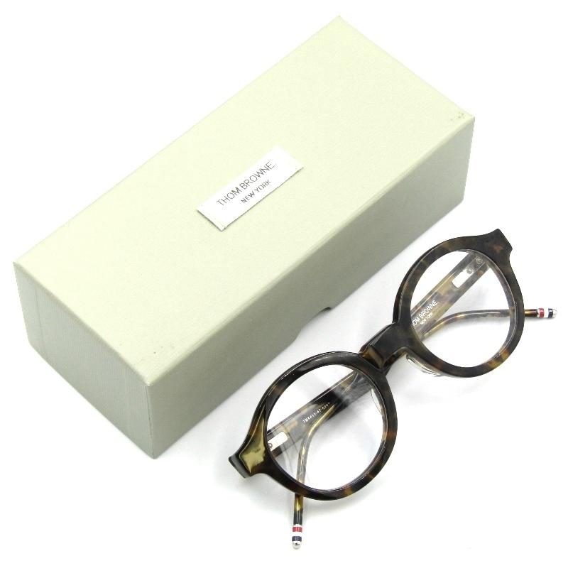 THOM BROWNE トムブラウン アイウェア サングラス 眼鏡 TB-411 THOM BROWNE 未使用 トムブラウン サングラス TBS-411-47-01A TB