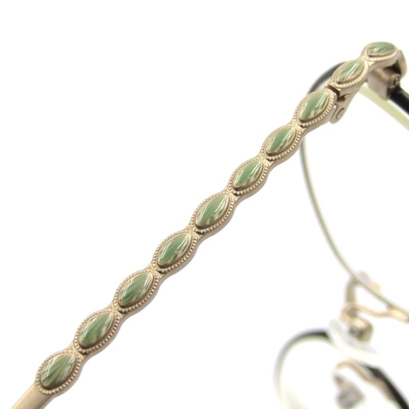 AKITTO アキット メガネフレーム mel3 メル オーバル 七宝 エナメル 2 