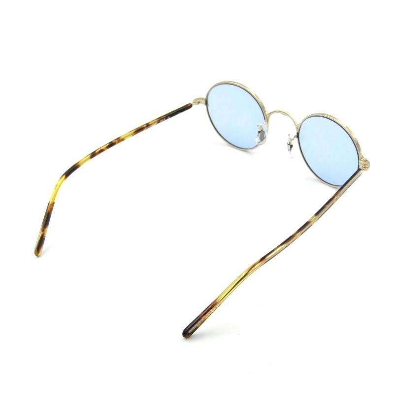 OLIVER PEOPLES 美品 オリバーピープルズ サングラス OP-5 ラウンド 