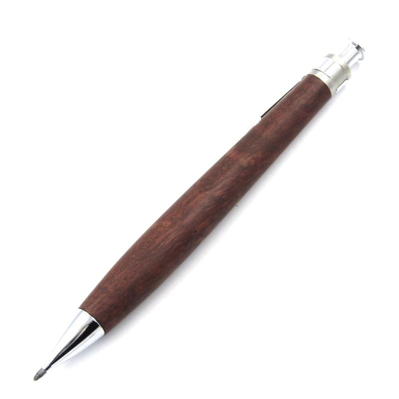 美品 工房 楔 コウボウセツ シャープペンシル 2mm ローズウッド 美品 工房 楔 コウボウセツ シャープペンシル 2mm ローズウッド