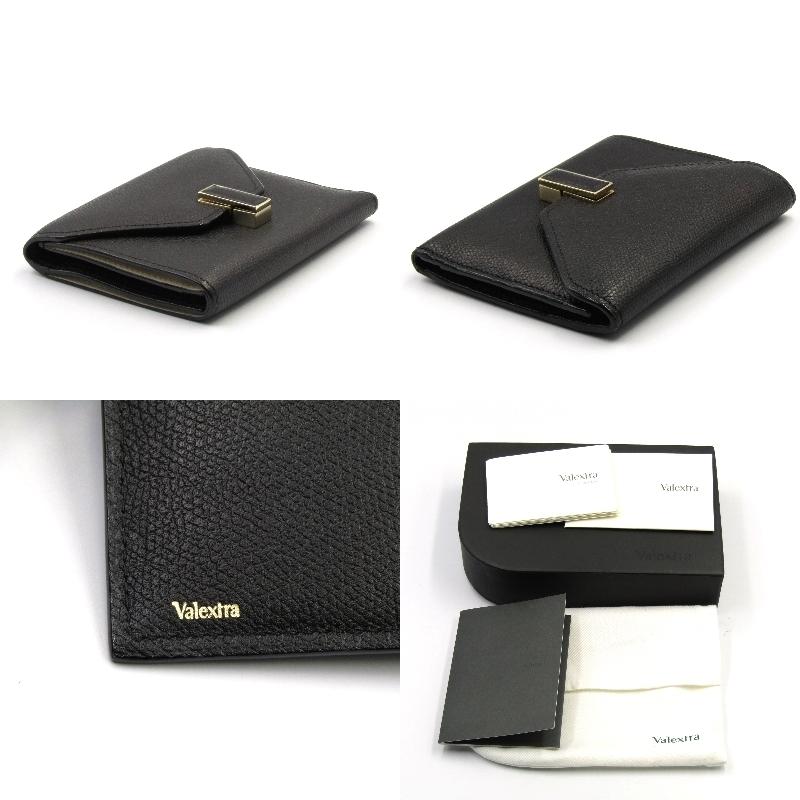 【美品】ヴァレクストラ　イジィデウォレット 三つ折り財布 中古・古着通販】Valextra (ヴァレクストラ) 3つ折り財布