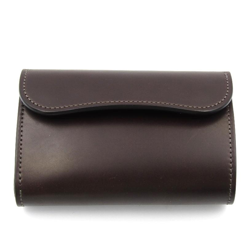 WILDSWANS ワイルドスワンズ 三つ折り財布 国産コードバン BYRNE 内装 