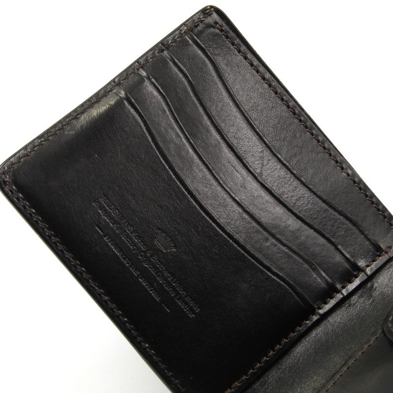 WILDSWANS ワイルドスワンズ 二つ折り財布 クリスペルカーフ HENRY ヘンリー ペリンガー社 水シボ ブラック 黒 50013342 WILDSWANS ワイルドスワンズ 二つ折り財布 クリスペルカーフ HENRY ヘンリー ペリンガー社 水シボ ブラック 黒 50013342