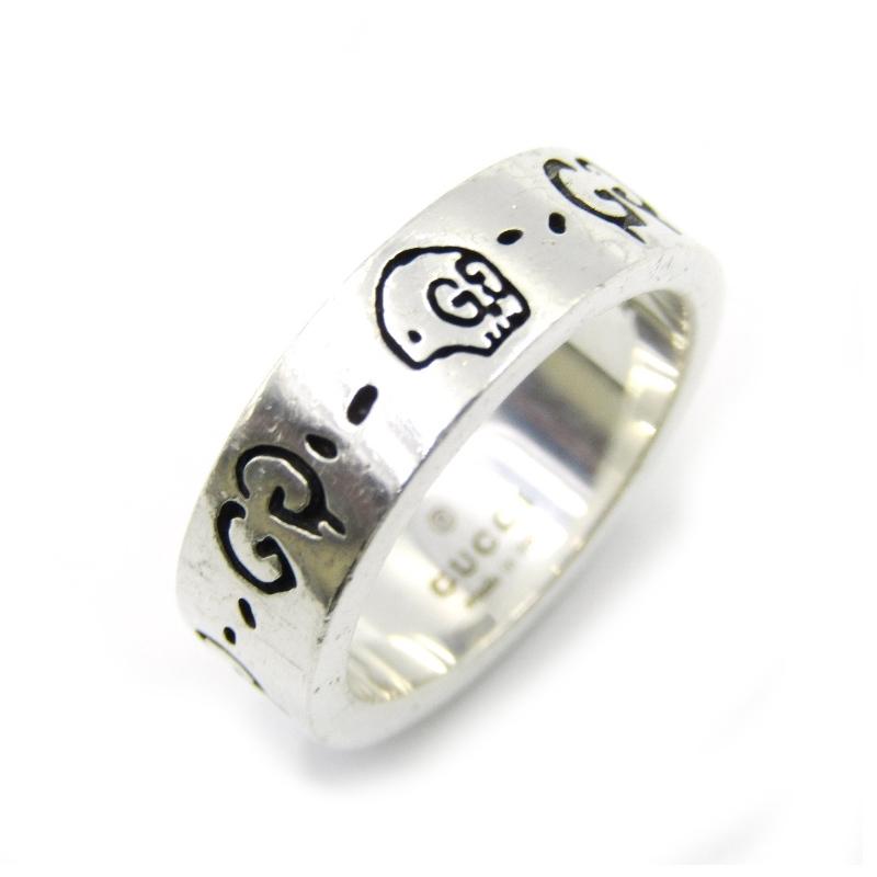 GUCCI グッチ リング ゴースト 477932 J8400 0701 GHOST AG925/SV925 