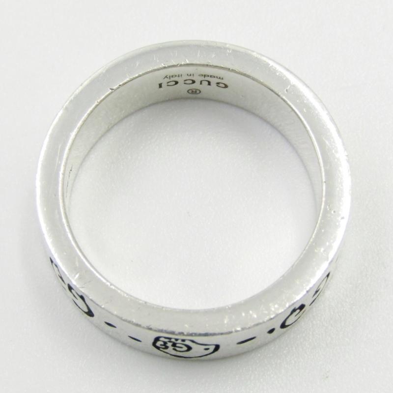 GUCCI グッチ リング ゴースト 477932 J8400 0701 GHOST AG925/SV925 