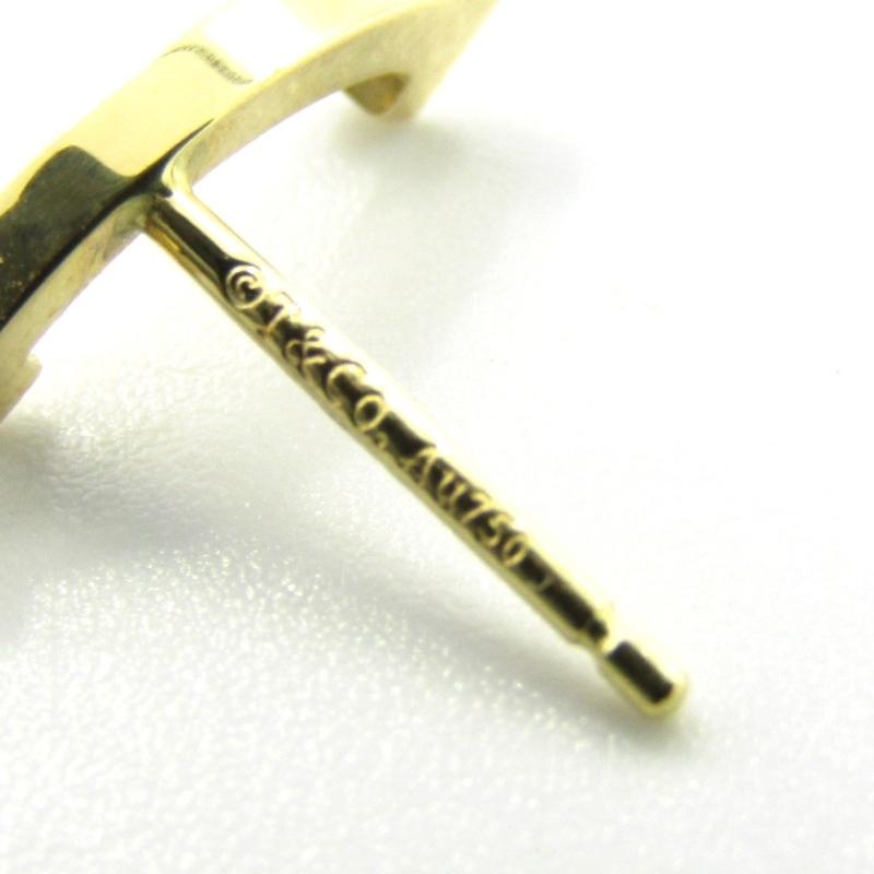 TIFFANY&Co. 良品 Tiffany&Co. ティファニー ピアス T スマイル K18YG