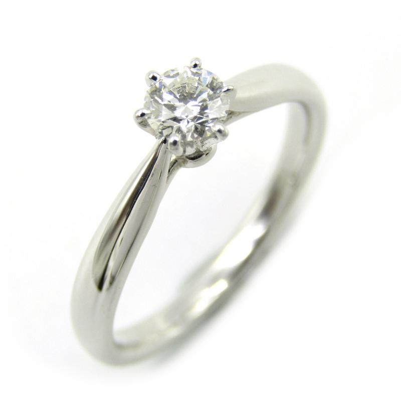 TASAKI タサキ リング ピアチェーレ ソリティア Pt950 0.24ct 