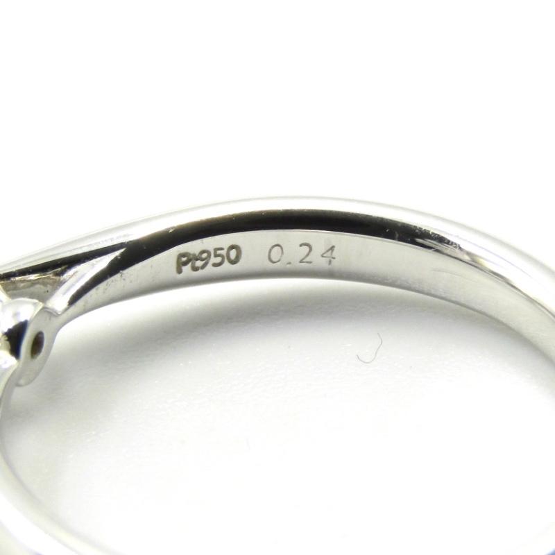 TASAKI タサキ リング ピアチェーレ ソリティア Pt950 0.24ct