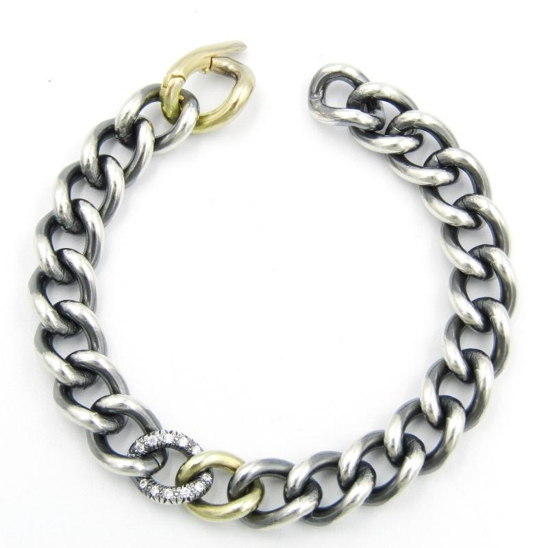 美品 hum ハム ブレスレット et-BR64s SSS Humete Chain 美品 hum ハム ブレスレット et-BR64s SSS Humete Chain