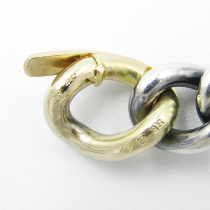美品 hum ハム ブレスレット et-BR64s SSS Humete Chain 美品 hum ハム ブレスレット et-BR64s SSS Humete Chain