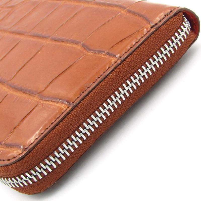 美品★BRU NA BOINNE レザーロングウォレット ブルーナボイン 長財布 BRU NA BOINNE(ブルーナボイン) 長財布 ゴールド｜【公式