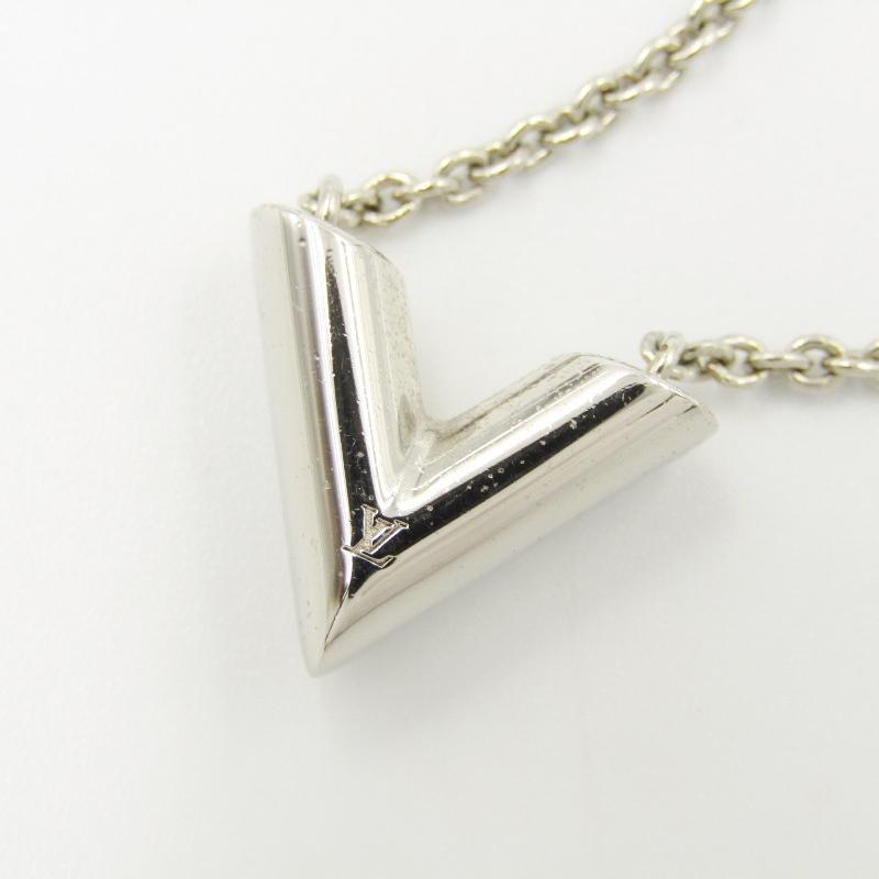 LOUIS VUITTON ルイヴィトン ネックレス M63197 エセンシャルV メタル 